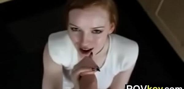 trendsRedhead Real Estate Agent Sucking Cock